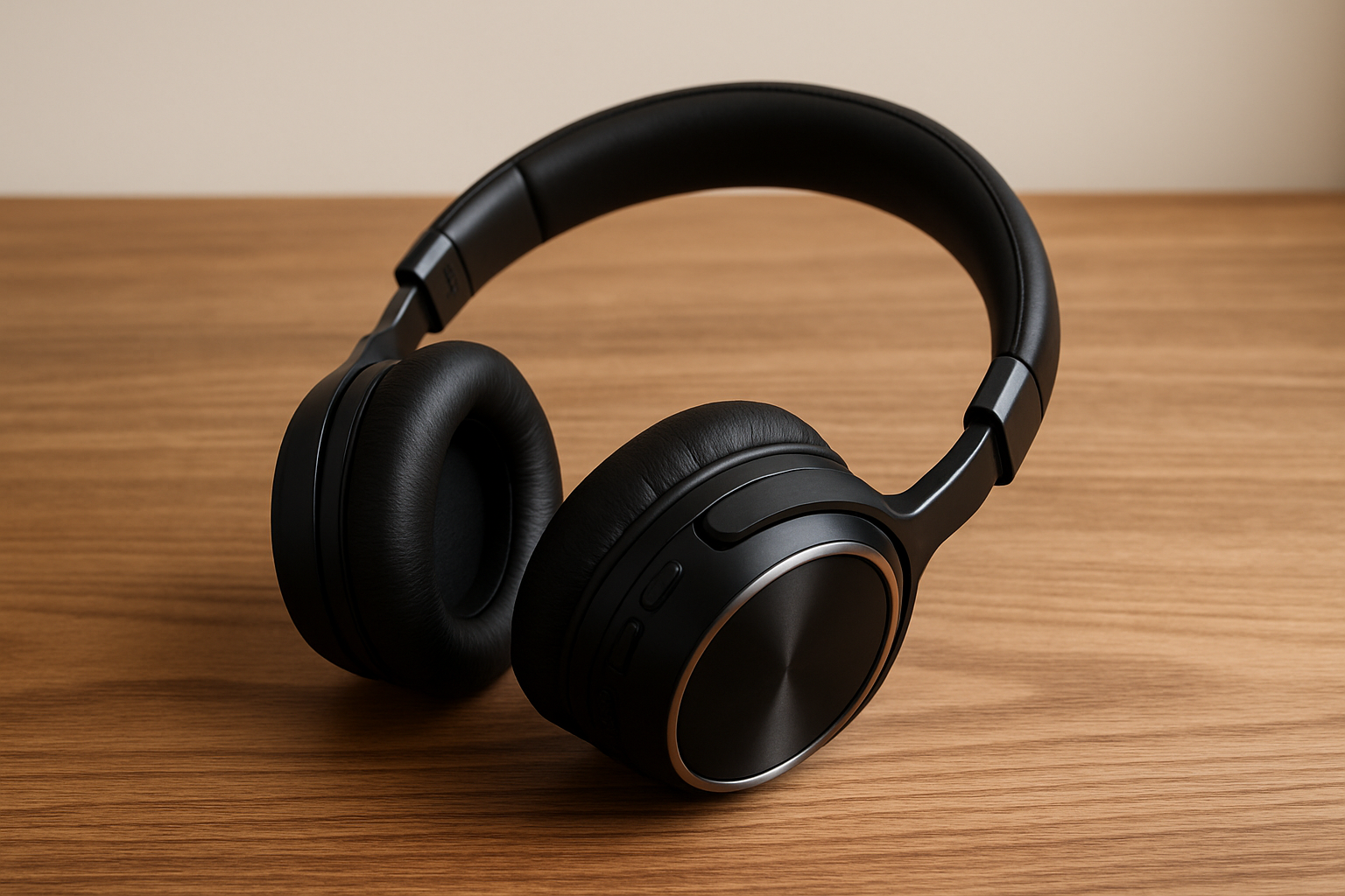 headphones on top o table